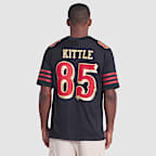 Jersey Nike Dri-FIT de la NFL Limited para hombre George Kittle San Francisco 49ers Rivalries Collection