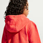 Sudadera con gorro sin cierre para niños talla grande Nike Sportswear Club Fleece