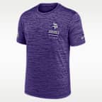 Minnesota Vikings Sideline Team Issue Velocity Men's Nike Dri-FIT NFL T-Shirt
