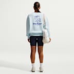 Sweat oversize à col ras-du-cou Nike Sportswear Phoenix Fleece pour Femme