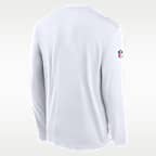 Playera de manga larga Nike Dri-FIT de la NFL para hombre Buffalo Bills Rivalries Collection Sideline Legend Small Logo