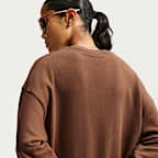 Nike Studio Fleece Medium Weight Women's Oversized Crew