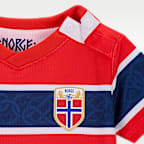 Norway 2026 Stadium Home Baby/Toddler Nike Football Replica 3-Piece Kit