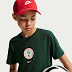 Playera de fútbol Nike para niños talla grande Nigeria