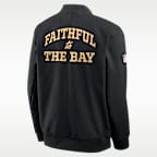 San Francisco 49ers Rivalries Collection Sideline Men's Nike NFL Full-Zip Bomber Jacket