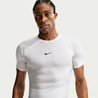 Kortärmad träningströja Nike Pro Dri-FIT Tight för män