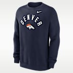 Denver Broncos Club Men's Nike NFL Pullover Crew