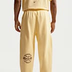 Męskie spodnie z dzianiny ze ściągaczami Nike Solo Swoosh