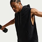 Nike N.A.C. Men's Dri-FIT Fleece Sleeveless Training Hoodie