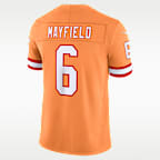 Jersey Nike Dri-FIT de la NFL Limited para hombre Baker Mayfield Tampa Bay Buccaneers