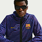 F.C. Barcelona Men's Nike Dri-FIT Football Anthem Jacket