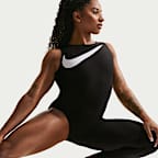 Leotardo Asymmetric para mujer Nike Gymnastics "Jordan Chiles"