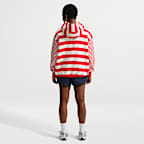Sudadera con gorro con cierre para fútbol oversized Nike para mujer de la selección nacional de fútbol masculino de Estados Unidos Phoenix Fleece
