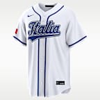 Italy National Baseball Team 2026 World Baseball Classic Men's Nike Stadium Jersey