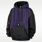 Sudadera con gorro de básquetbol de tejido Fleece para hombre Los Angeles Lakers Nike Standard Issue