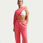 Pants de entrenamiento oversized de tiro alto para mujer Nike Sportswear Phoenix Fleece