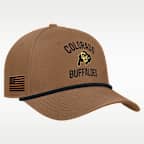 Gorra universitaria Nike ajustable para hombre Colorado 2026 Military Appreciation Rope Rise