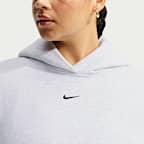 Sudadera con gorro sin cierre oversized para mujer Nike Studio Fleece Medium Weight