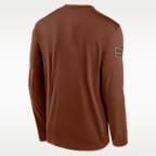 Arizona 2026 Military Appreciation Legend Men's Nike Dri-FIT College Long-Sleeve T-Shirt
