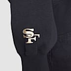 Sudadera de cuello redondo sin cierre Nike de la NFL para mujer San Francisco 49ers Rivalries Collection Oversized