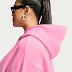 Sudadera con gorro sin cierre oversized para mujer Nike Studio Fleece Medium Weight