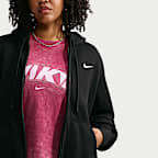 Nike Studio Fleece Medium Weight Women's Full-Zip Hoodie (Plus Size)