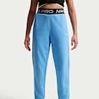 Joggers Dri-FIT para niña talla grande Nike Pro Fleece