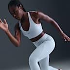 Damskie legginsy o pełnej długości z wysokim stanem bez przedniego szwu Nike Universa