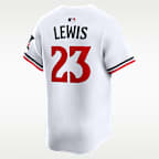 Jersey Nike Dri-FIT ADV de la MLB Limited para hombre Royce Lewis Minnesota Twins