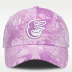 Gorra Nike de la MLB ajustable para mujer Baltimore Orioles Club