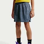 Shorts de básquetbol de malla Dri-FIT para niños talla grande Caitlin Clark
