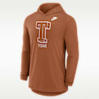 Texas Legacy Men's Nike Dri-FIT College Long-Sleeve Hooded T-Shirt
