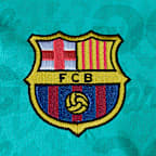 Playera de futbol de manga corta Nike Dri-FIT para hombre FC Barcelona x GOLF WANG