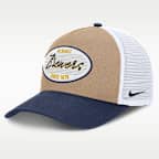 Milwaukee Brewers Rise Men's Nike MLB A-Frame Trucker Adjustable Hat