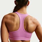 Bra deportivo de media sujeción sin almohadilla para mujer Nike Swoosh