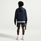 Sudadera con gorro de alto rendimiento Dri-FIT de cierre completo con protección contra los rayos UV para hombre Nike Primary NanoKnit