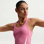 Camiseta de tirantes de correr Dri-FIT para mujer Nike Tempo Swoosh