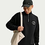 ナイキ クラブ メンズ ハーフジップ フリース トップス