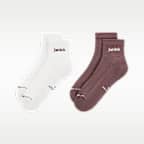 Nike Everyday Elevated Ankle Socks (2 Pairs)