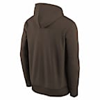 San Diego Padres Authentic Collection Big Kids' Nike Therma-FIT MLB Pullover Hoodie