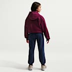 Pants holgados para niños talla grande Nike Sportswear Club Fleece