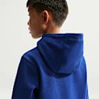 Sudadera con gorro sin cierre de fútbol Nike para niño talla grande Korea Club