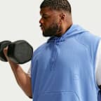 Nike N.A.C. Dri-FIT ærmeløs træningshættetrøje i fleece til mænd