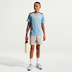 Nike Miler jongenstop met korte mouwen