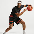 Shorts de básquetbol Dri-FIT de 20 cm para hombre Nike