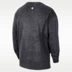 Brooklyn Nets Essential Anthem Men's Long-Sleeve Basketball T-Shirt