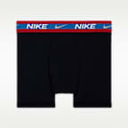 나이키 키즈 메탈릭 웨이스트밴드 복서 브리프(3팩)