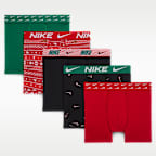 Ropa interior de poliéster para las fiestas para niños talla grande (pack de 5) Nike Dri-FIT