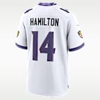 Kyle Hamilton Baltimore Ravens Men's Nike NFL Game Jersey