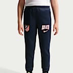 Atlético Madrid Strike Third Nike Dri-FIT Fußball-Trainingsanzug aus Strickmaterial für ältere Kinder
